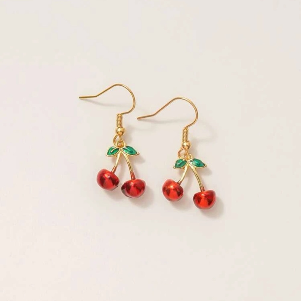 Cherry earrings